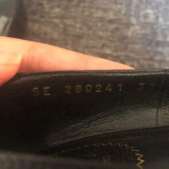 YSL Tribtoo Black heels sz 37 - Picture 10 of 10